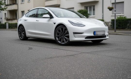 Rent a Tesla Model 3 SR Plus in Saarbrücken hero