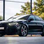 Rent a Black Audi RS3 in Stuttgart hero
