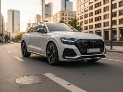 Rent an Audi RSQ8 in Frankfurt hero