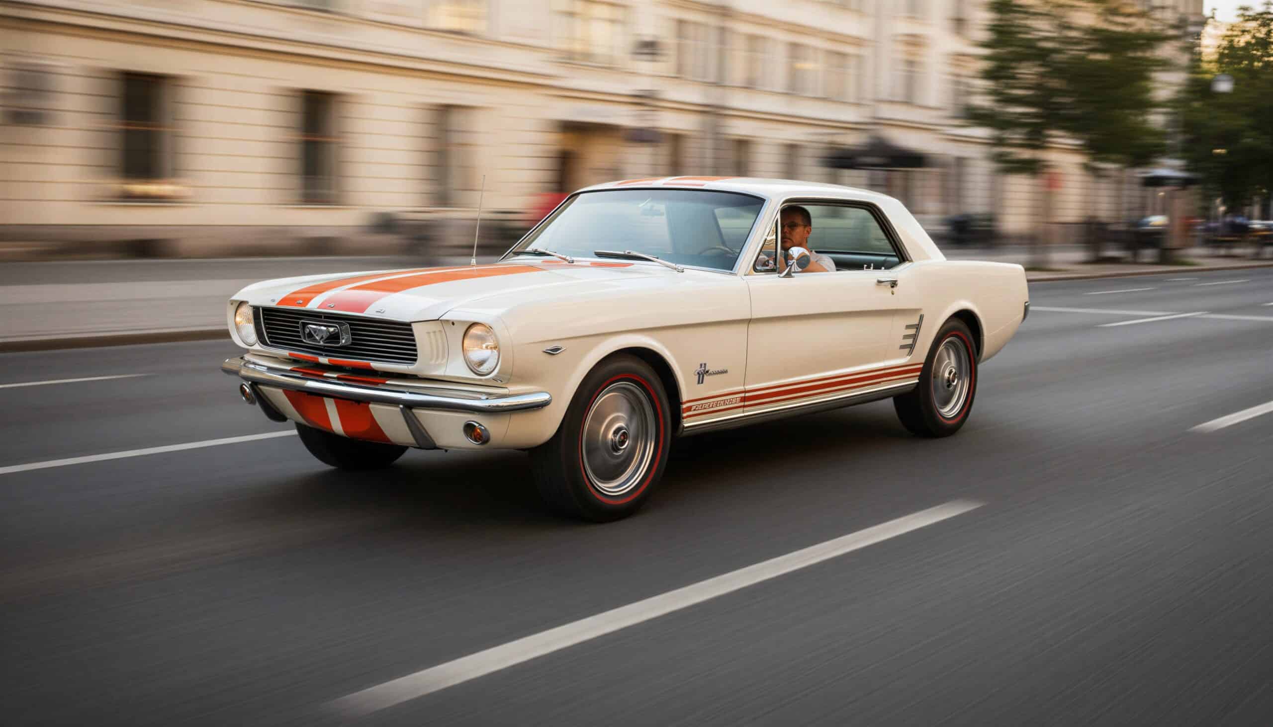 Rent a 1965 Ford Mustang in Berlin Hero