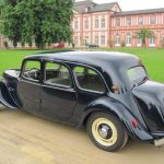 Rent a Citroen 11CV long version (1954) in Frankfurt