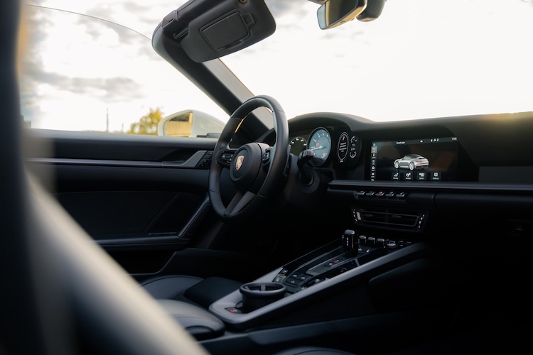 Interior form Porsche 911 Carrera S in Stuttgart
