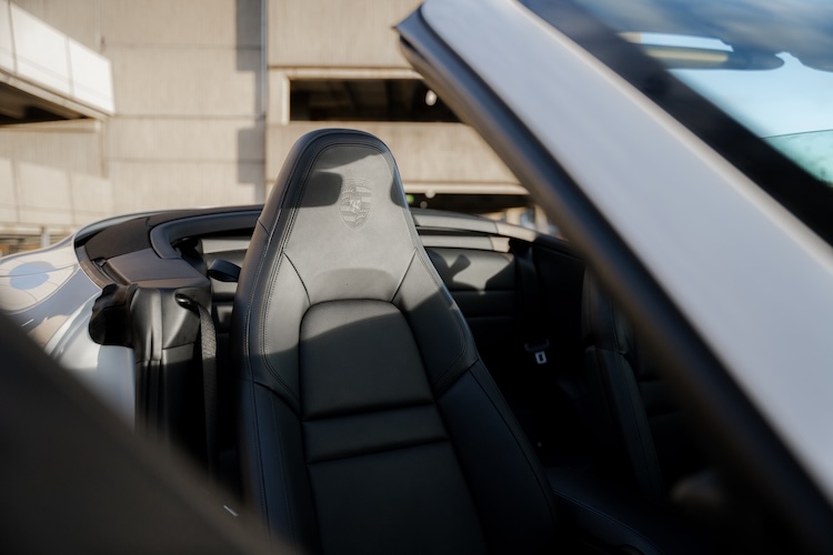 seats form Porsche 911 Carrera S in Stuttgart
