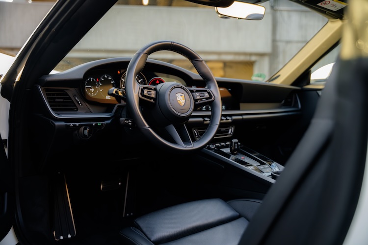 Interior form Porsche 911 Carrera S in Stuttgart