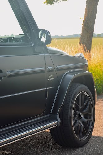 Detail Mercedes G Class - G63 AMG in Stuttgart