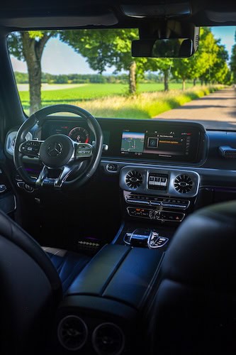 Interior Mercedes G Class - G63 AMG in Stuttgart