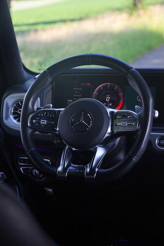 Steering wheel Mercedes G Class - G63 AMG in Stuttgart