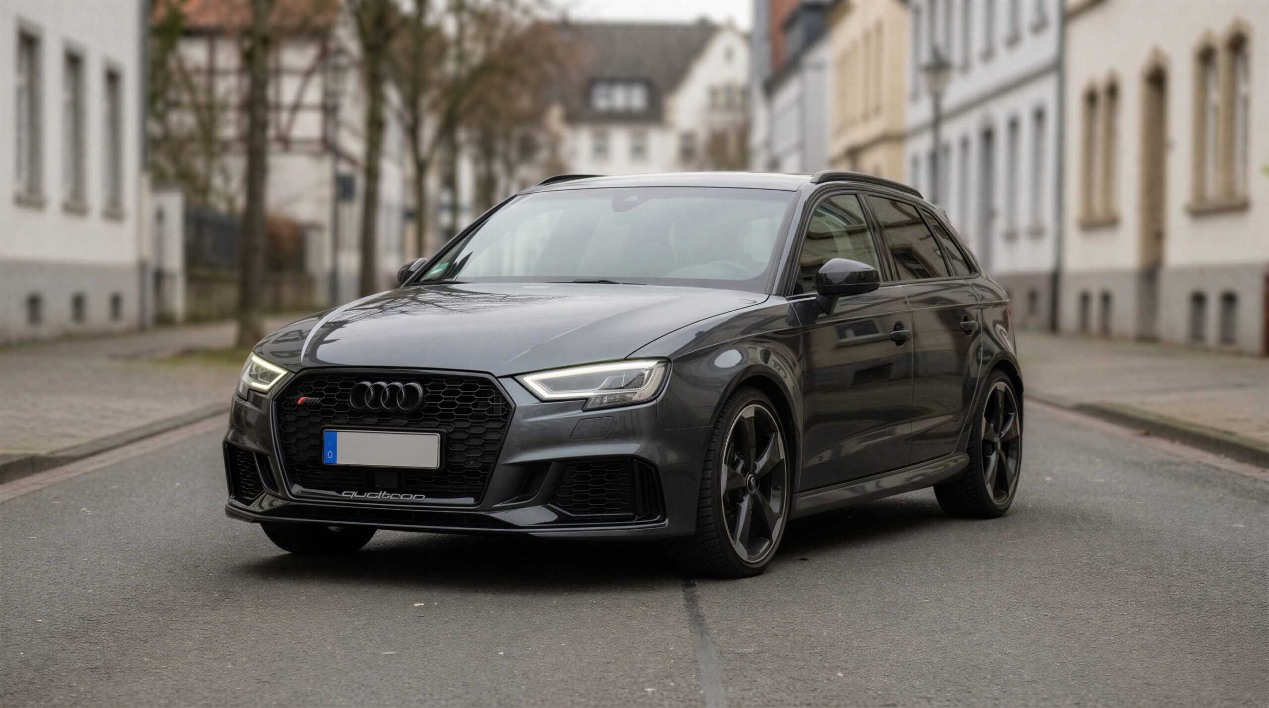 Rent a Black Audi RS3 in Paderborn hero