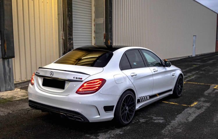 Rent a Mercedes-Benz C63S AMG in Dortmund