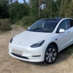 Rent a Tesla Model Y LR in Kassel