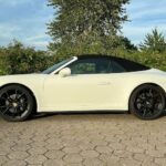 site view from Porsche 911 Convertible in Hamburg
