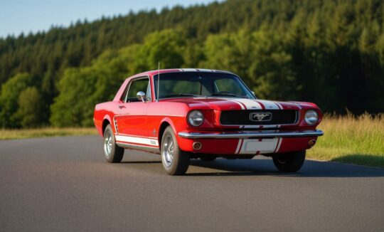 Rent a Ford Mustang Classic Car in Goettingen Hero