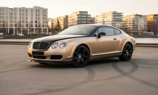 Rent a Bentley Continental GT in Düsseldorf