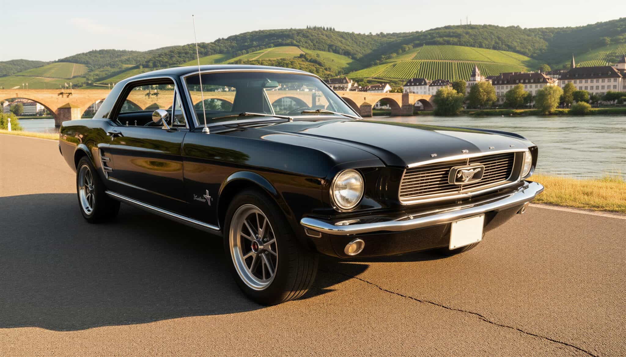 Rent a Ford Mustang Classic Car in Würzburg Hero