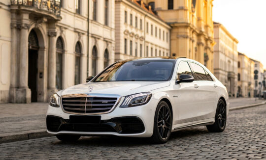 Rent Mercedes-Benz S63 L AMG in Munich Hero