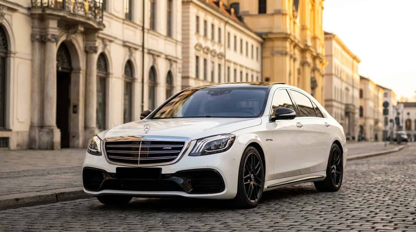 Rent Mercedes-Benz S63 L AMG in Munich Hero