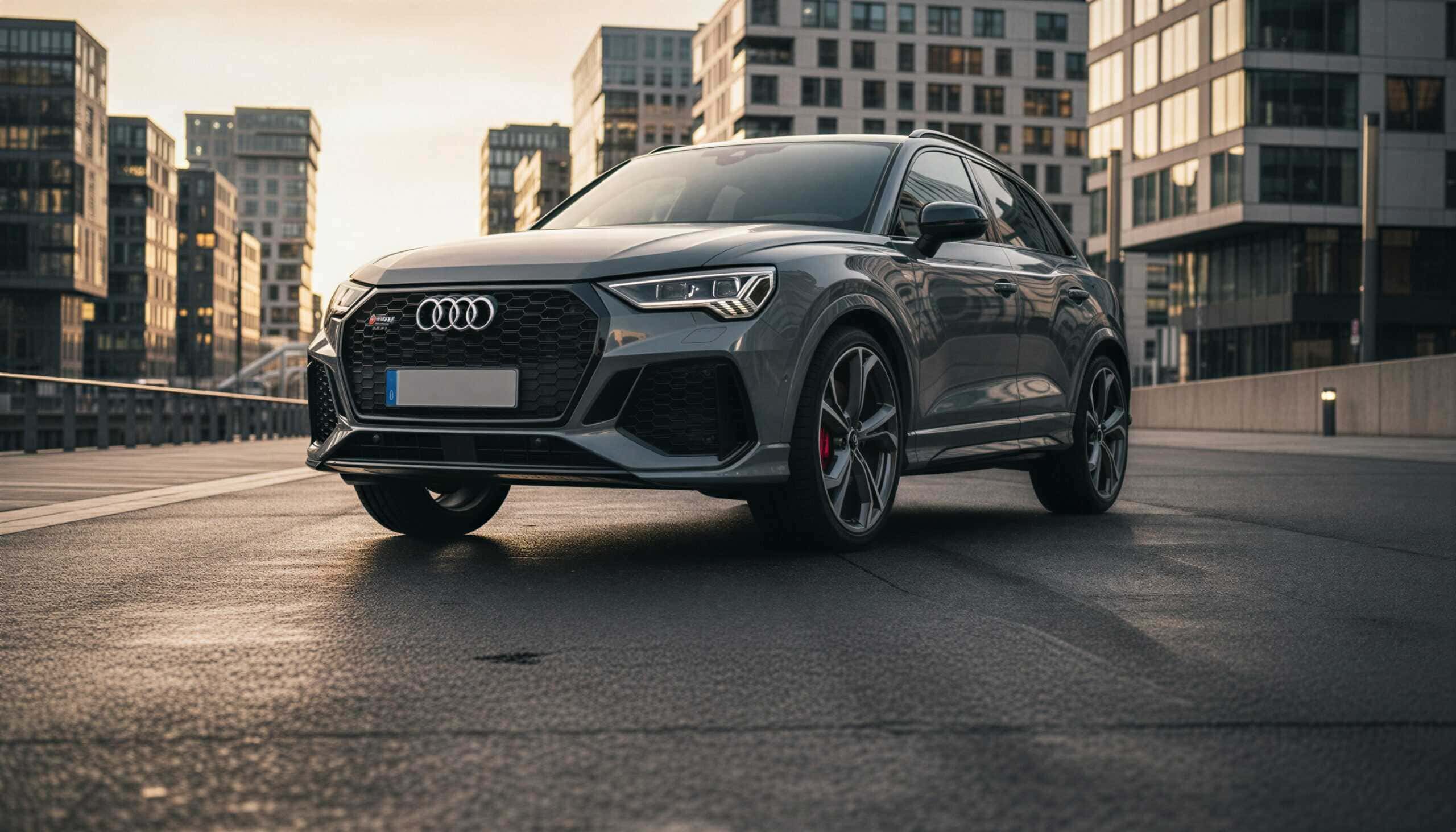 Rent an Audi RSQ3 in Düsseldorf hero