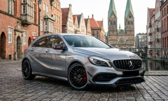 Rent Mercedes-Benz A45 AMG in Bremen Hero