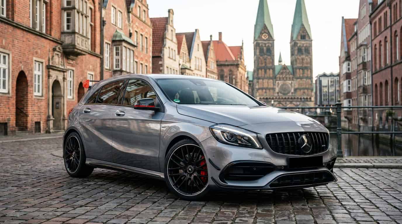 Rent Mercedes-Benz A45 AMG in Bremen Hero