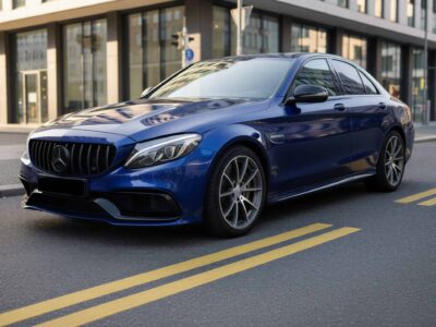 Rent a Mercedes-Benz C63S AMG in Berlin Hero
