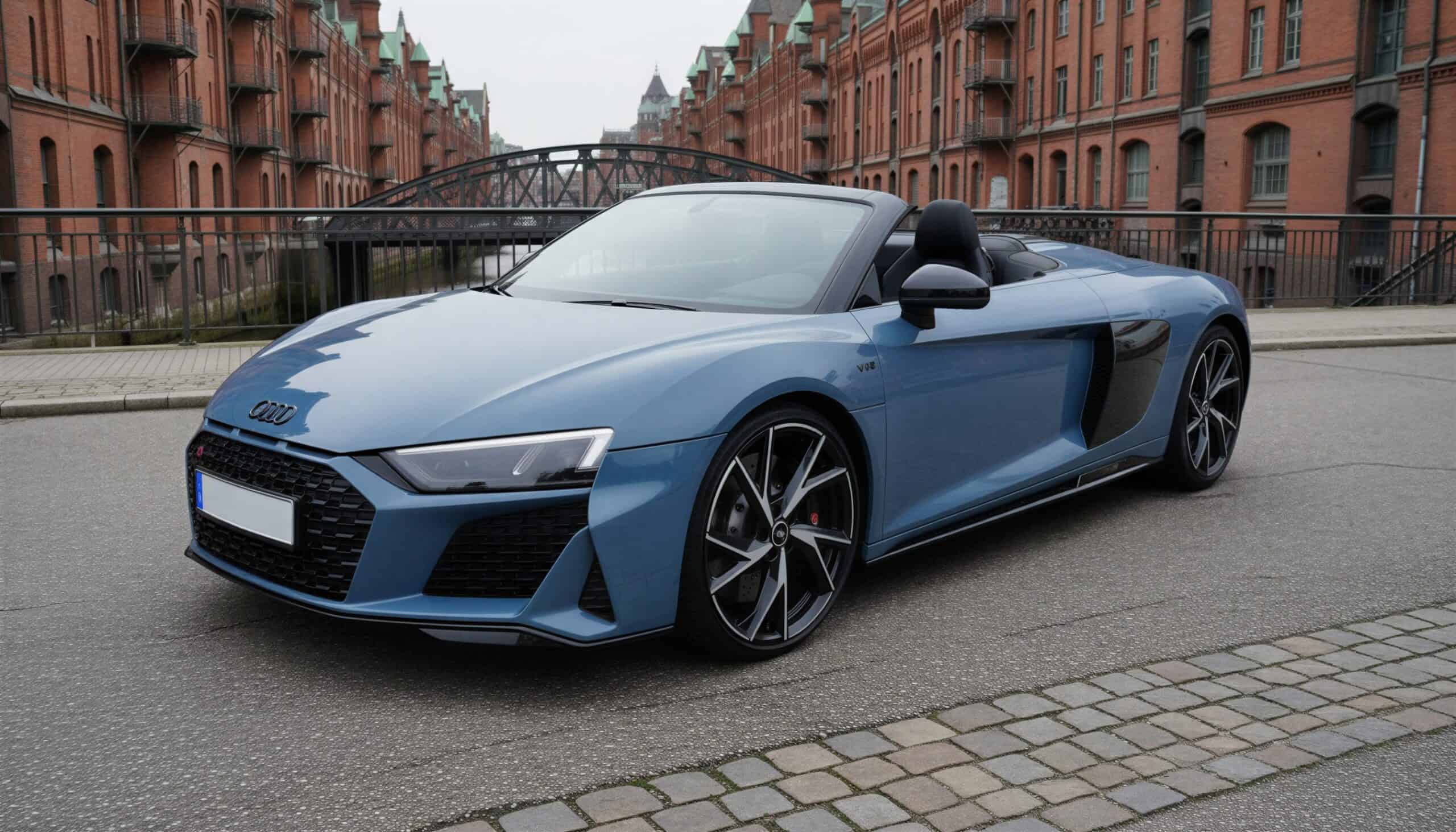 Audi R8 V10 Spyder Hero