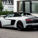 site view from Audi R8 Performance Spyder in Siegen