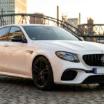 Rent a Mercedes E63S AMG in Dortmund Hero
