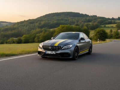 Rent a Mercedes C63S AMG in Siegen hero