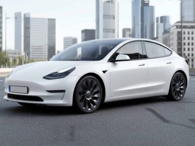 Tesla Model 3 in Wiesbaden hero