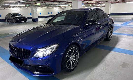 Rent a Mercedes C63 AMG in Berlin