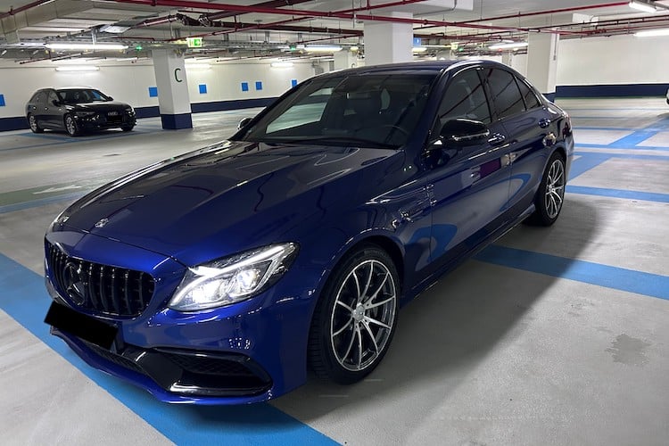 Rent a Mercedes C63 AMG in Berlin