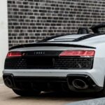 back view from Audi R8 Performance Spyder in Siegen