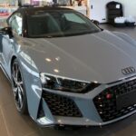 front view from Audi R8 V10 Spyder in Hamburg