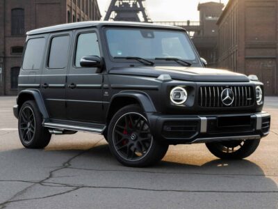 Rent a Black Mercedes G63 AMG in Dortmund Hero
