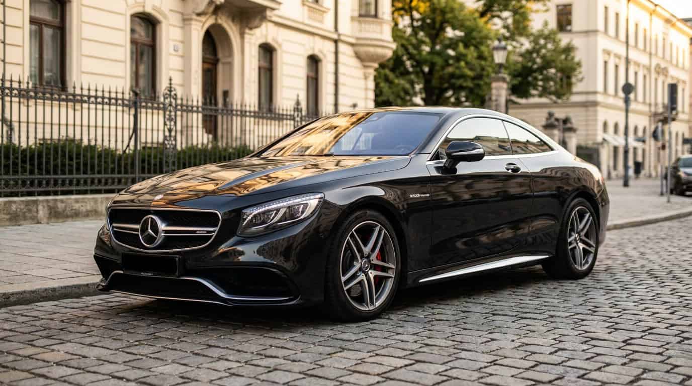 Rent a Mercedes S63 AMG Coupé in Munich Hero