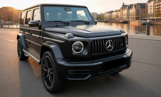 Rent a Mercedes G63 AMG in Hamburg Hero