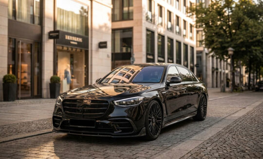 Rent a Mercedes S500 Mansory in Berlin hero