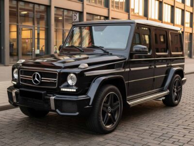 Rent a Mercedes G63 AMG in Dortmund Hero