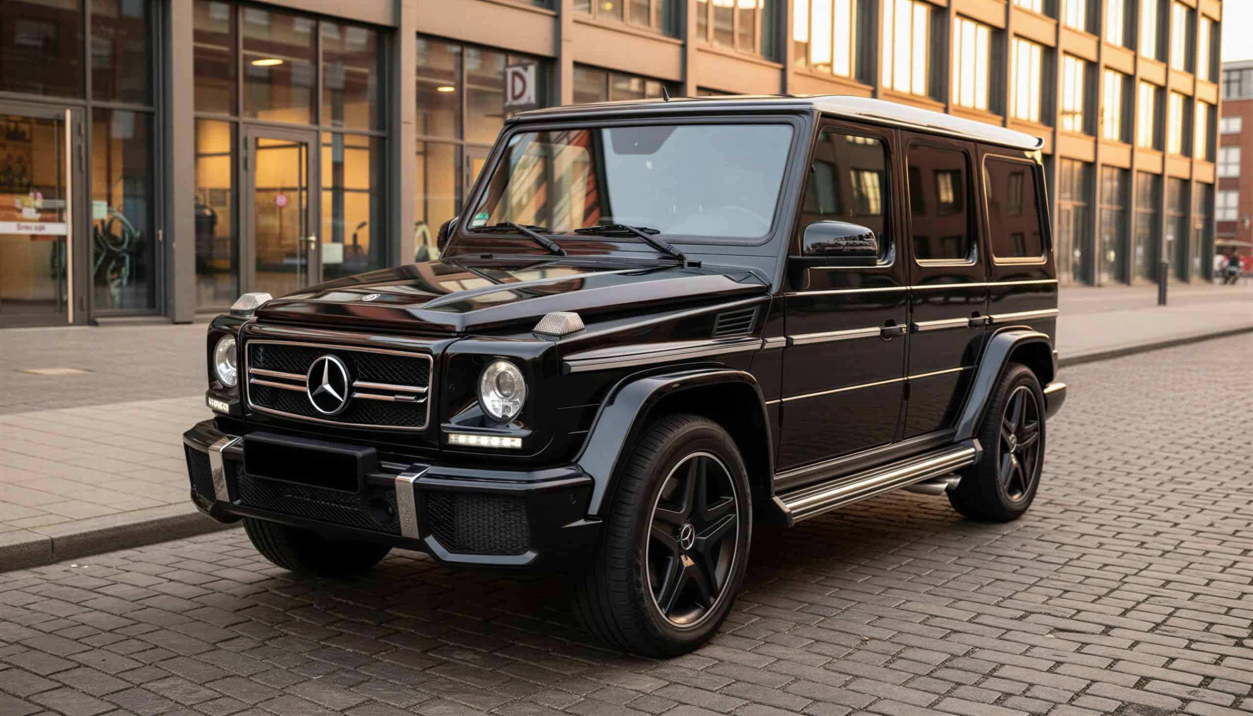 Rent a Mercedes G63 AMG in Dortmund Hero