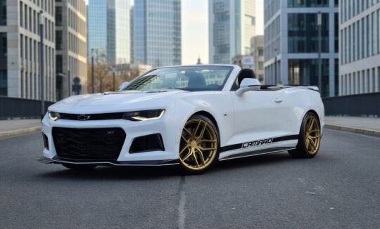 Rent a Chevrolet Camaro SS Convertible in Frankfurt hero