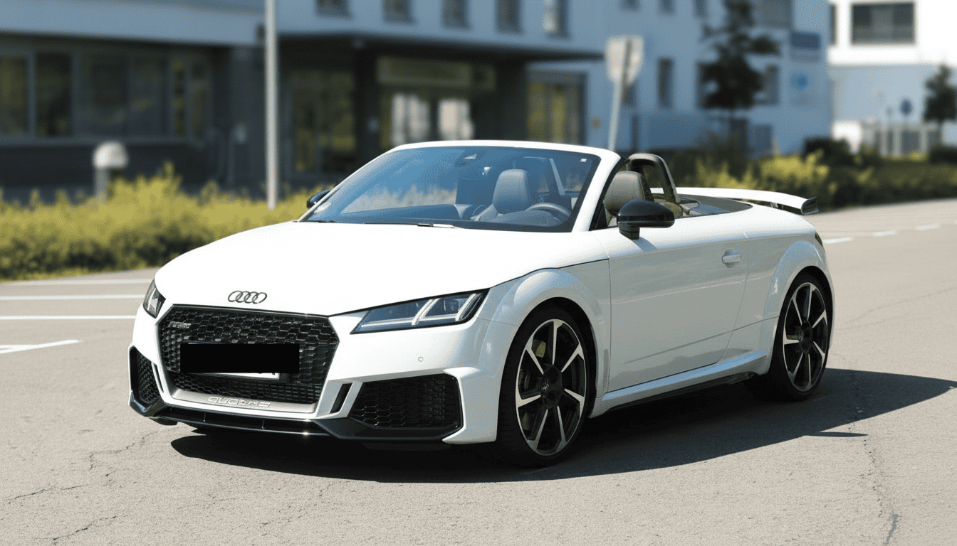 Rent an Audi TT RS Spyder in Cologne Hero
