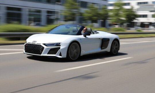 Audi R8 Spyder in Cologne Hero