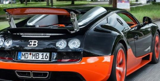 Rent a Bugatti Veyron in Germany