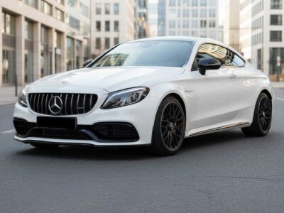 Rent a Mercedes C63S AMG Coupe in DortmundHero