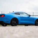 Back View of Ford Mustang GT in Munich