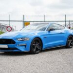 Front View of Ford Mustang GT in Munich