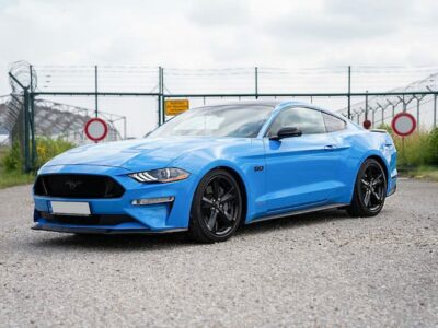 Front View of Ford Mustang GT in Munich