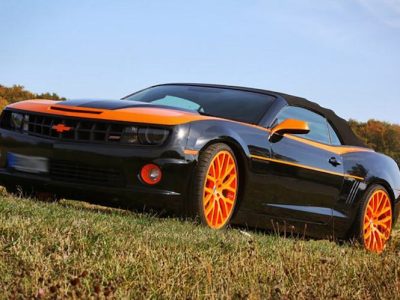 Rent a Chevrolet Camaro SS Convertible in Stuttgart