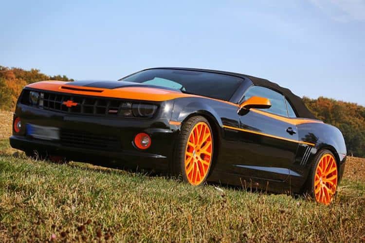 Rent a Chevrolet Camaro SS Convertible in Stuttgart