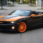 Rent a Chevrolet Camaro SS Convertible in Stuttgart hero